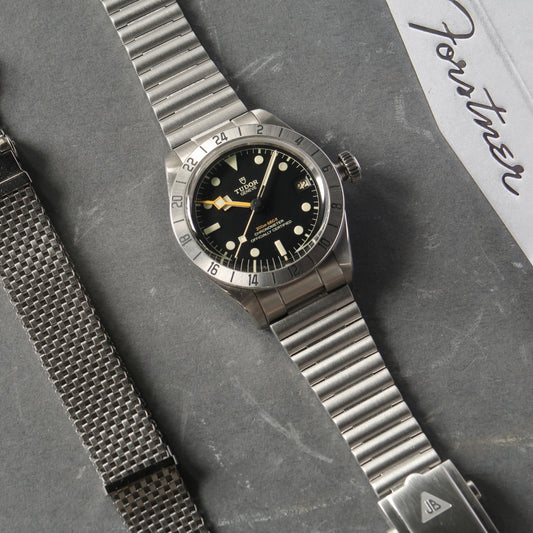 Forstner Barrel Bracelet for Tudor Black Bay Pro