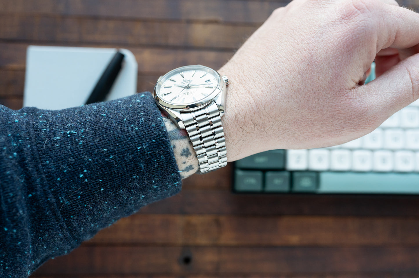 Bullet Bracelet for Omega Seamaster, Aqua Terra, Railmaster, and Planet Ocean