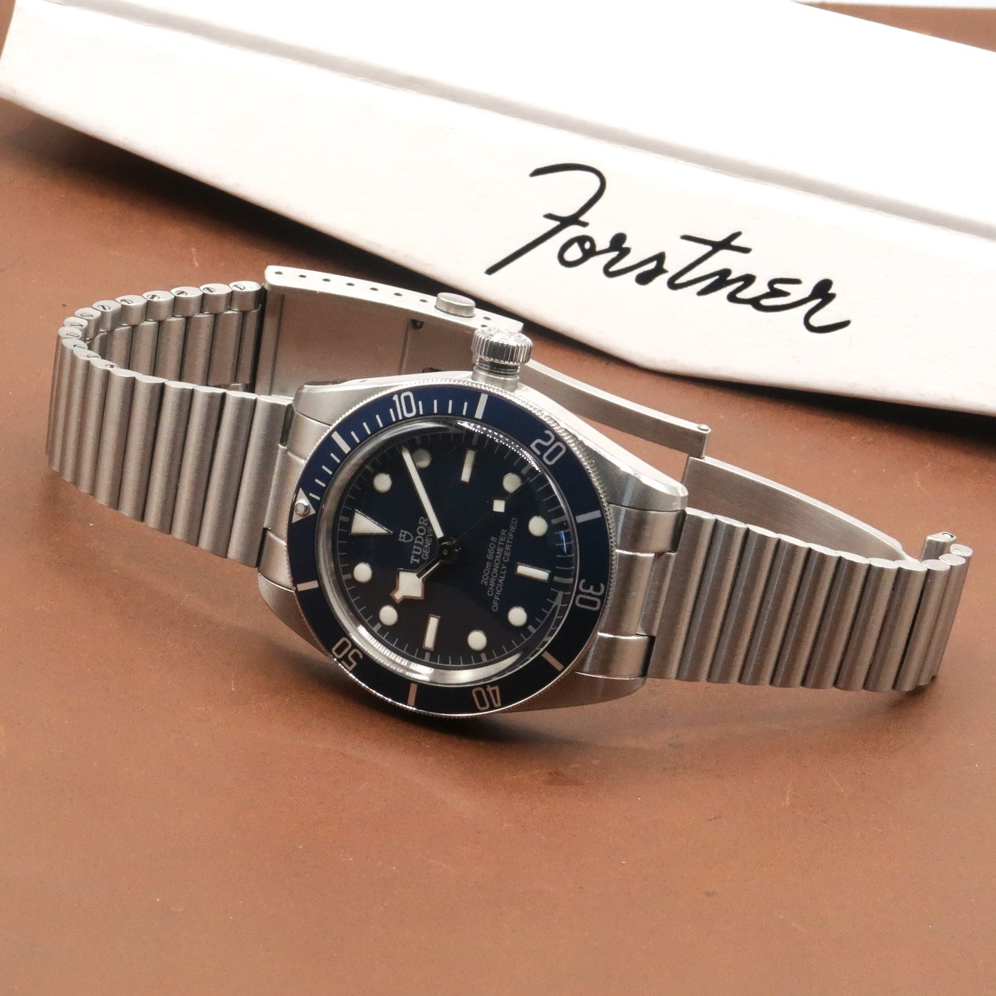Forstner Barrel Bracelet for Tudor Black Bay 58 and Tudor Ranger 39