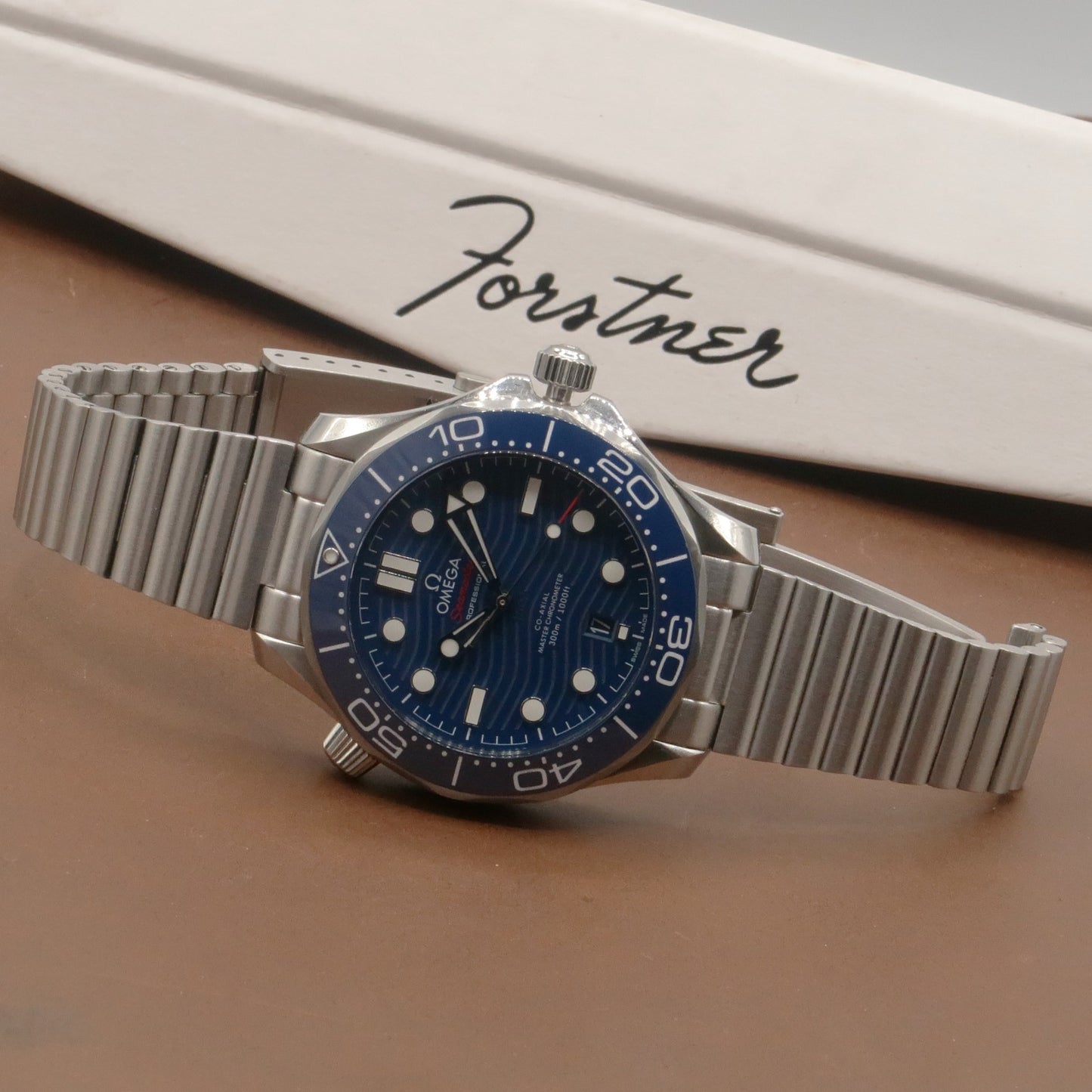 Forstner Barrel Bracelet for Omega Seamaster, Aqua Terra, Railmaster, and Planet Ocean