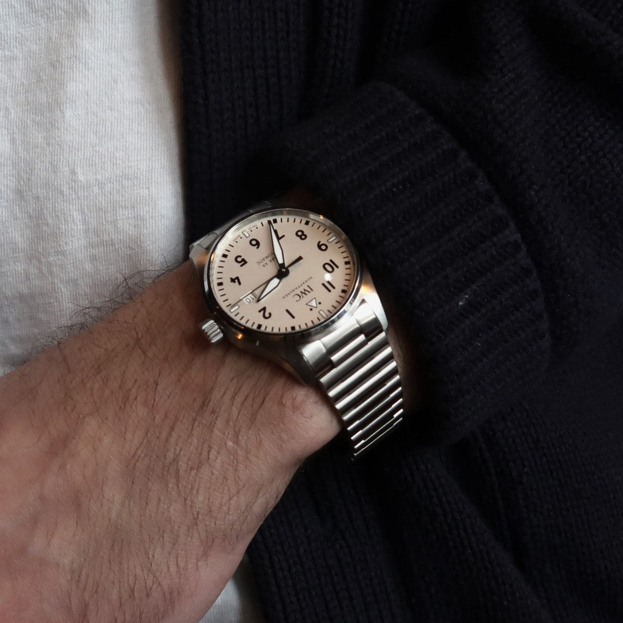 Forstner Barrel Bracelet for IWC Mark XX