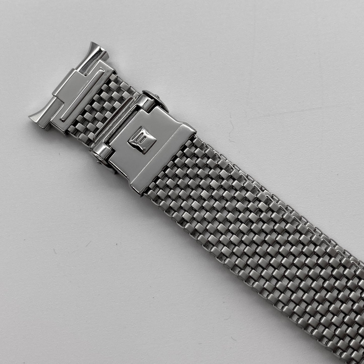 Forstner Komfit "JB" Mesh Watch Bracelet with Horned Ends