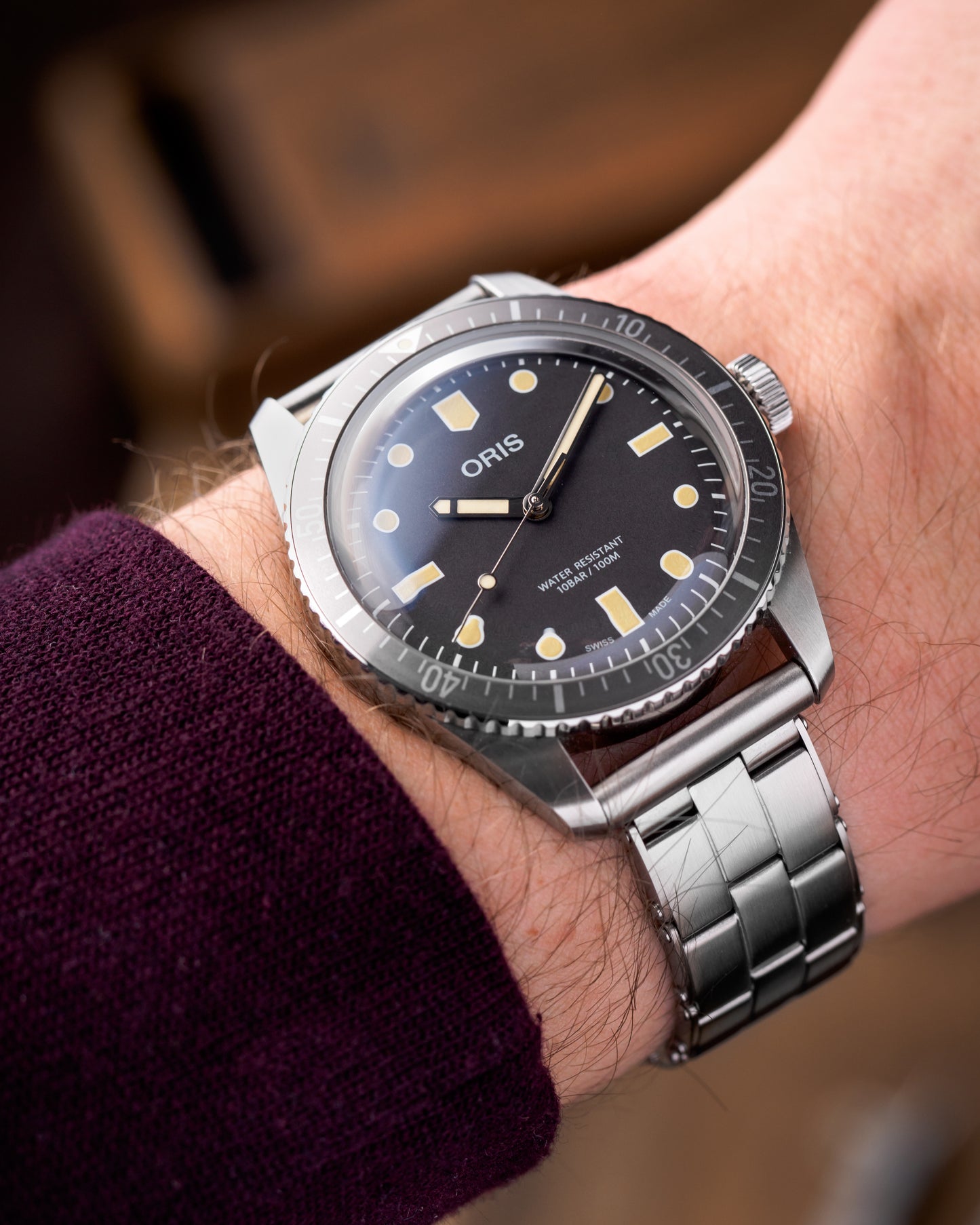 The Forstner Rivet Bracelet - Stretch or Solid Links