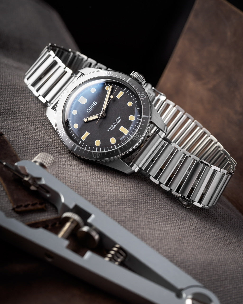 The Forstner Klip - Stainless Steel Ladder-Style Watch Bracelet
