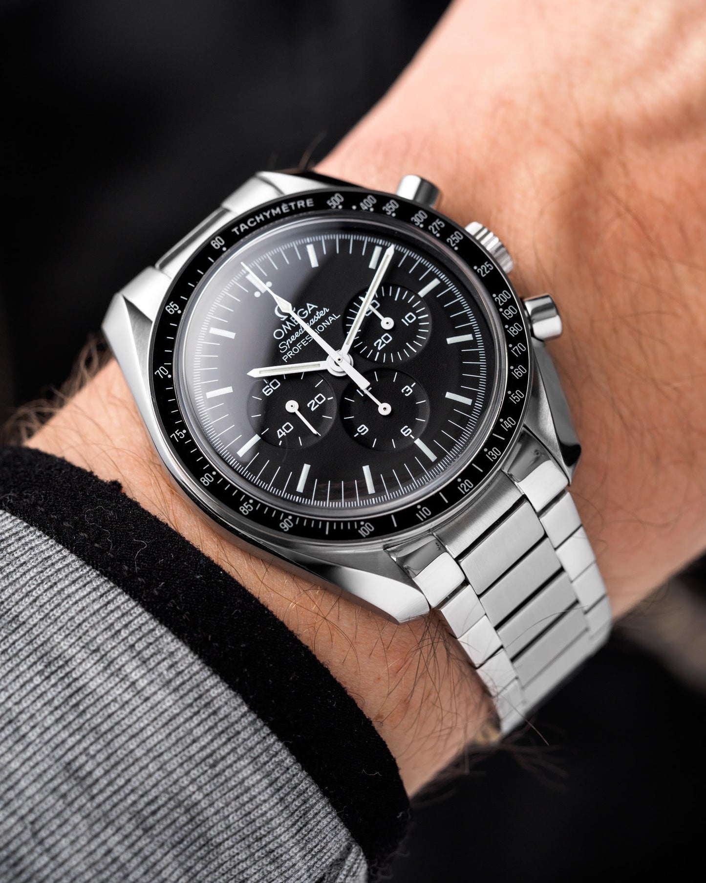 Forstner Flat Link Bracelet for Omega Speedmaster