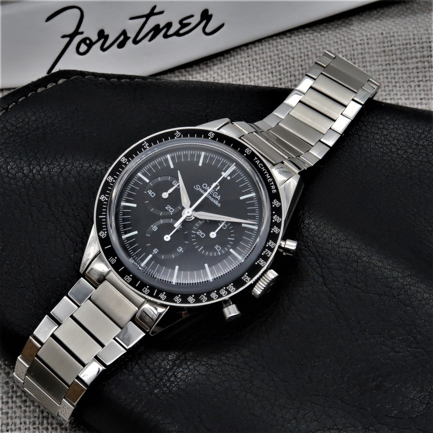 Forstner Flat Link Bracelet for Omega Speedmaster