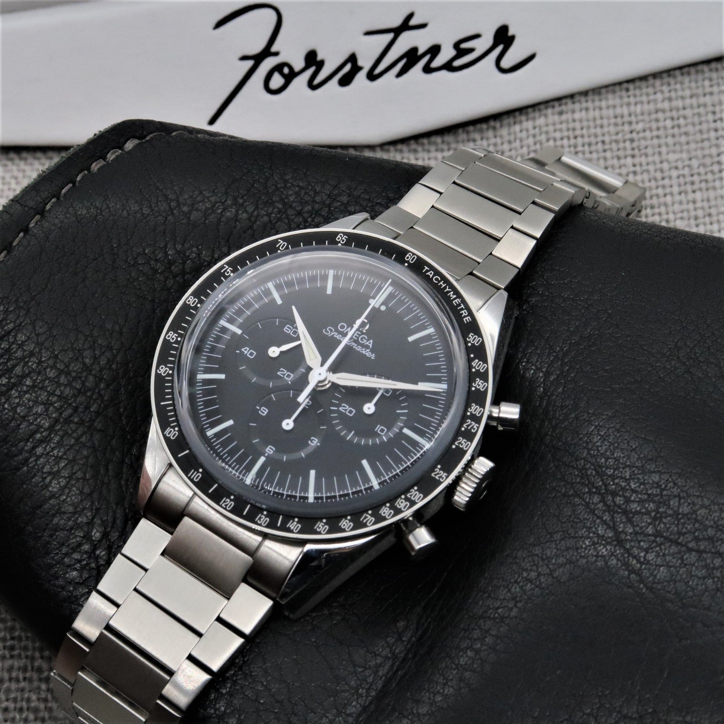 Forstner Flat Link Bracelet for Omega Speedmaster