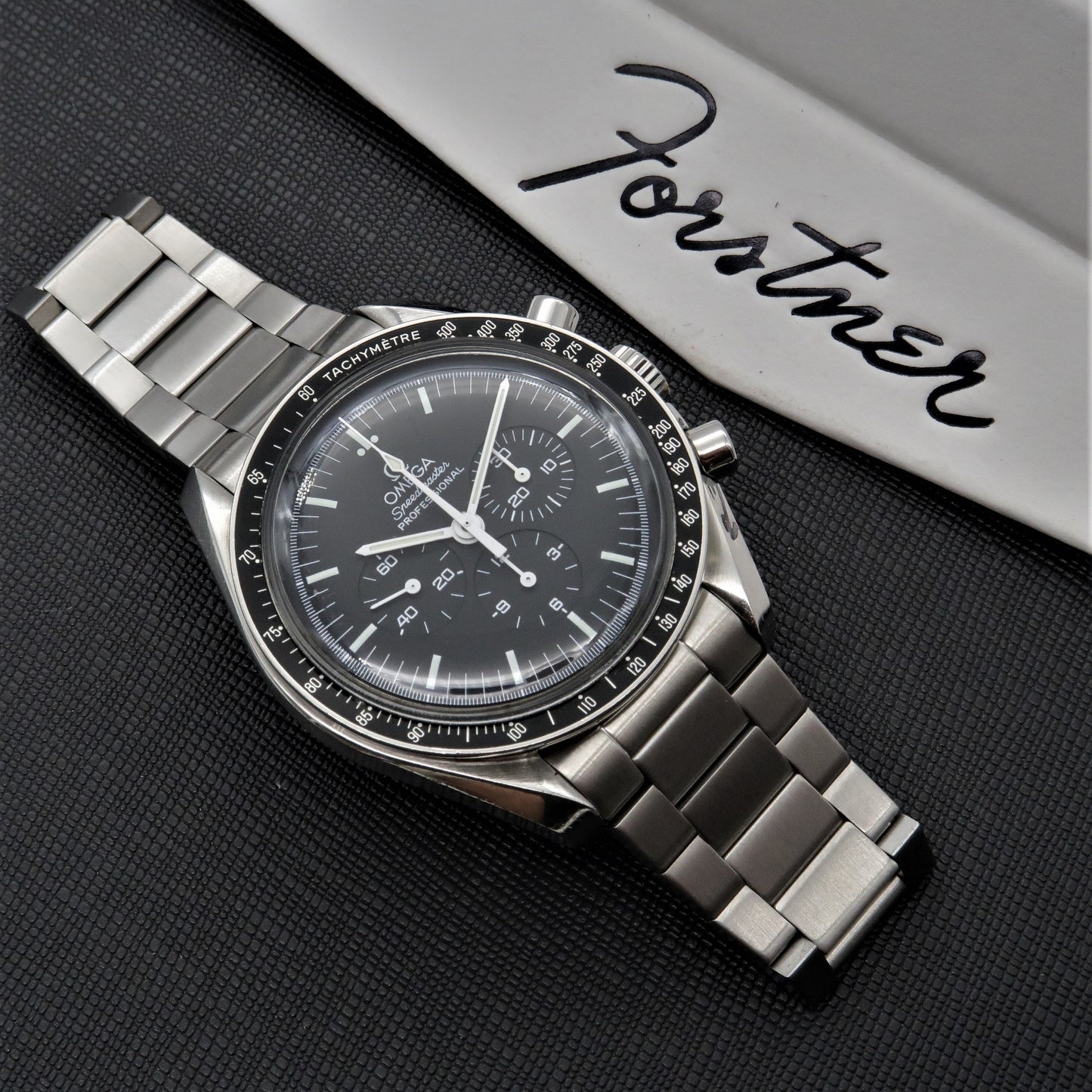 Contemporary Flat Link Bracelet for Omega Speedmaster