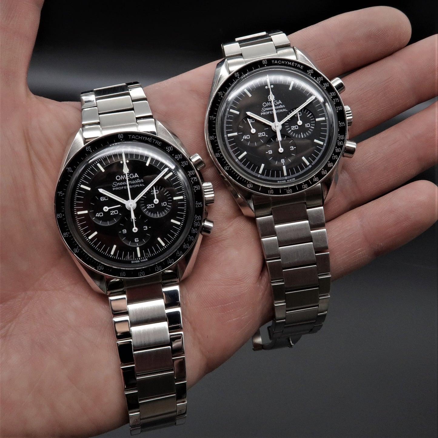 Contemporary Flat Link Bracelet for Omega Speedmaster