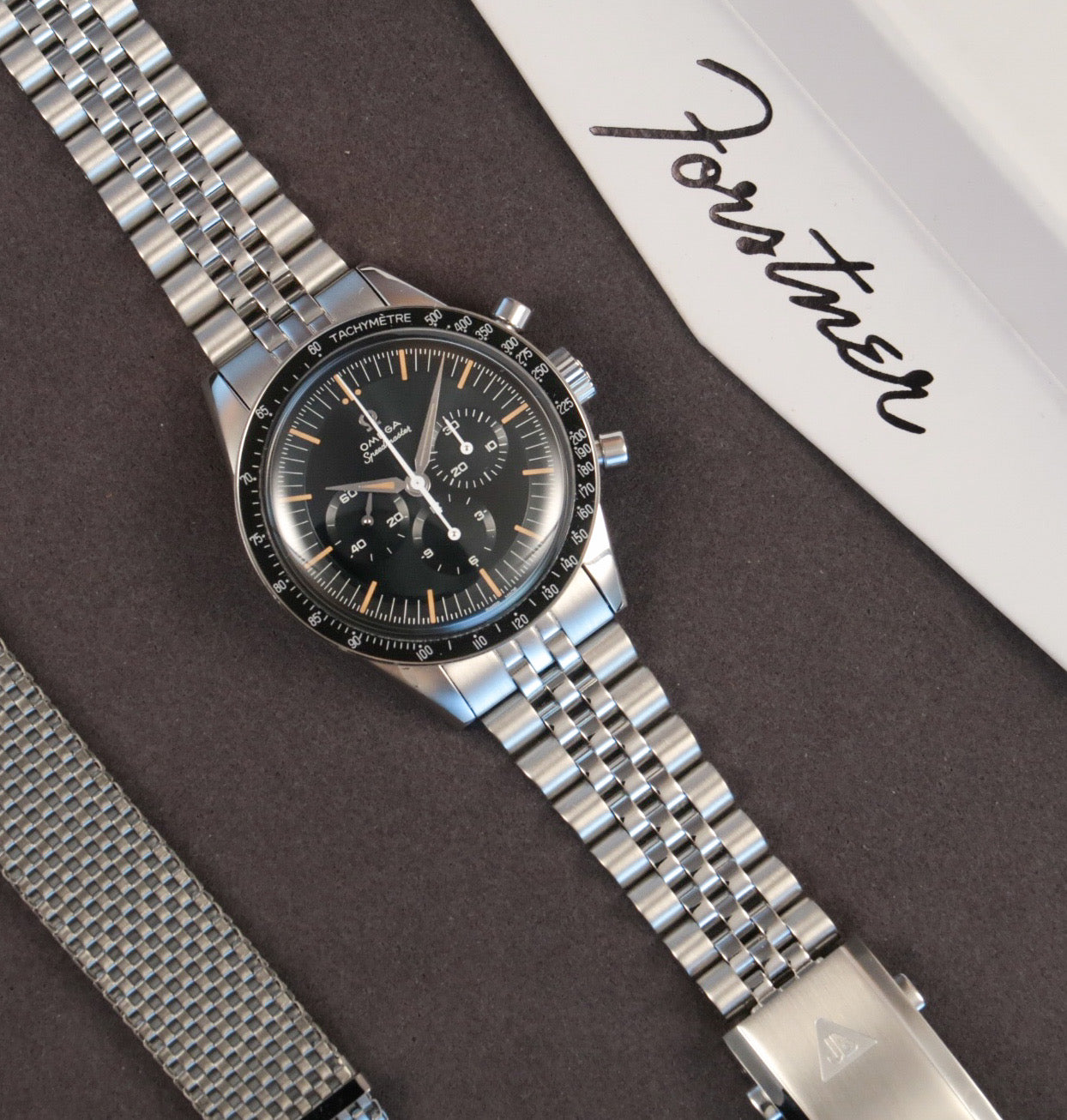 Model J Bracelet for Omega Speedmaster & FOIS – Forstner