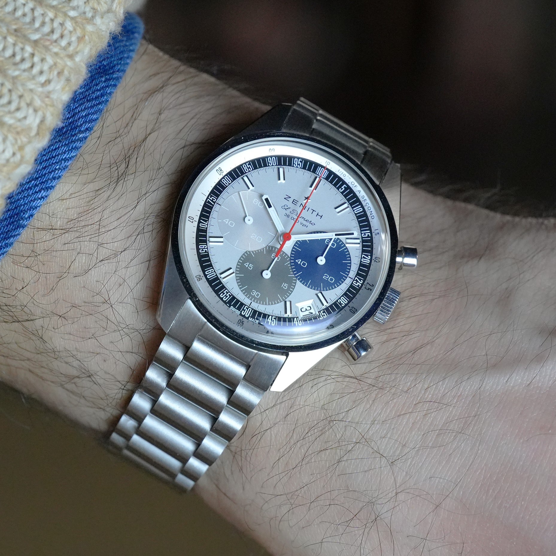 Forstner President (1450) Bracelet For Zenith El Primero Revival 38mm
