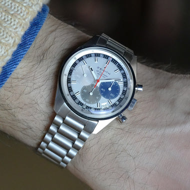 ネプチューン　ファーストビデオ Forstner President (1450) Bracelet For Zenith El Primero Revival 38mm