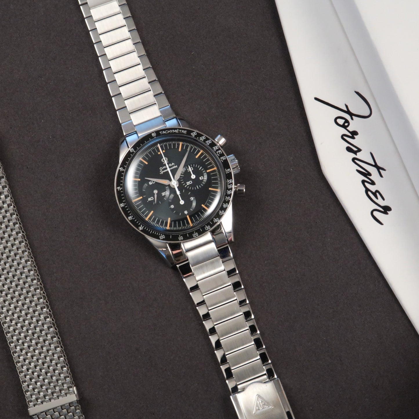 Forstner Flat Link Bracelet for Omega Speedmaster & FOIS