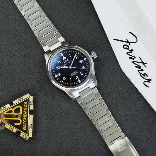 Forstner Flat Link Bracelet for IWC Mark XV