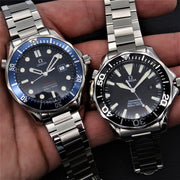 Forstner Flat Link Bracelet for Omega Seamaster, Aqua Terra, Railmaste