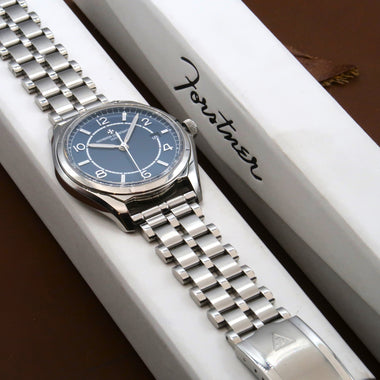 Forstner 【5連】Beads of Rice 19mm Forstner 5-Row Beads of Rice Stainless Steel Watch Bracelet