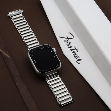 The Forstner Klip for Apple Watch - Stainless Steel Ladder-Style Watch