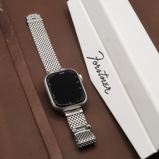 Forstner Komfit "JB" Mesh Watch Bracelet for Apple Watch