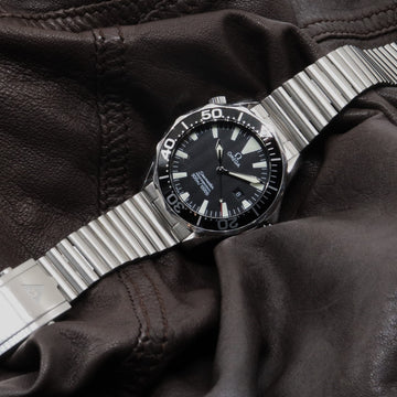 Forstner Barrel Bracelet for Omega Seamaster, Aqua Terra, Railmaster,