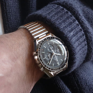 Forstner Flat Link 19mm(スピードマスター用) Contemporary Flat Link Bracelet for Omega Speedmaster – Forstner