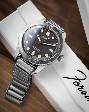 Forstner Klip 20mm フォスナー クリップ The Forstner Klip - Stainless Steel Ladder-Style Watch Bracelet