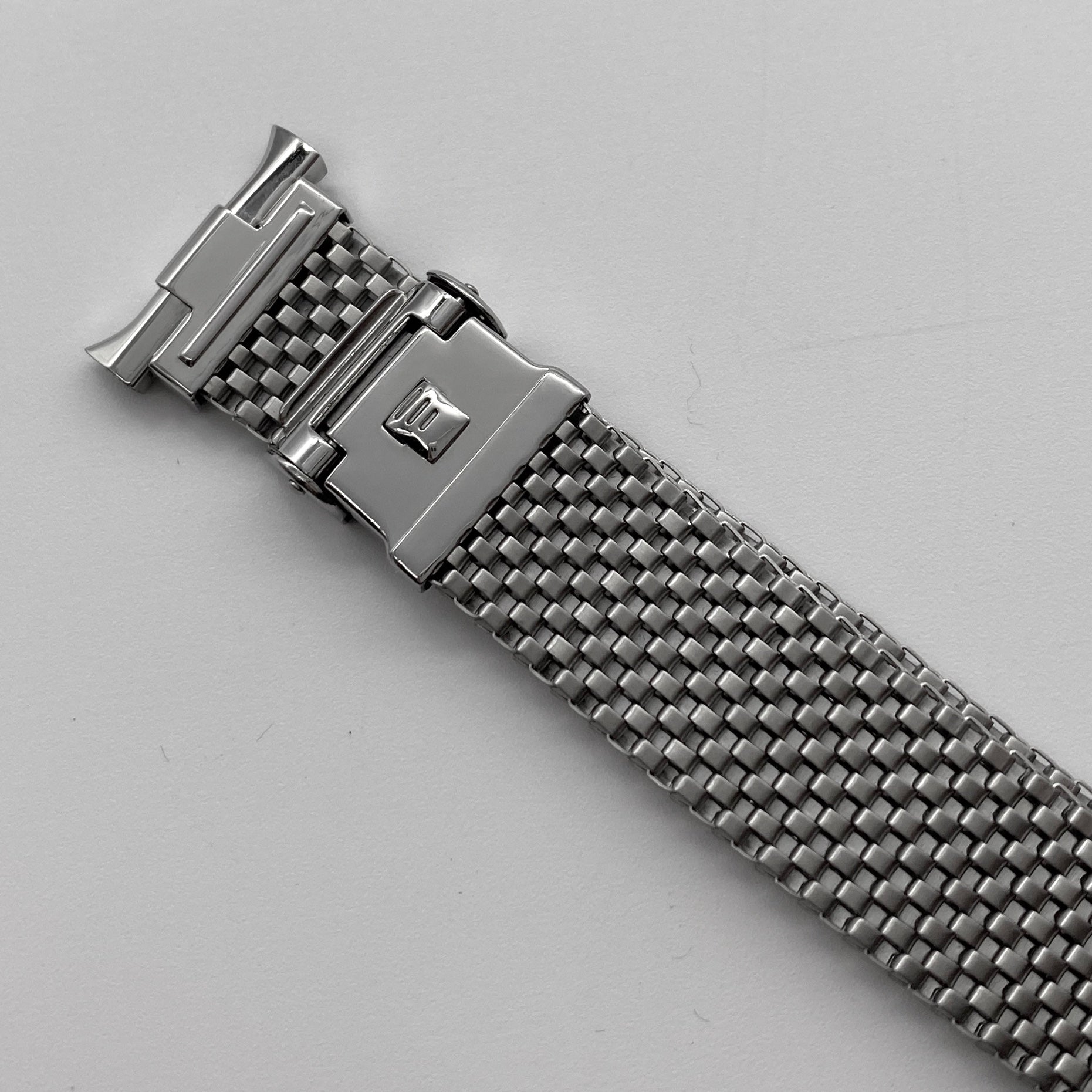 Forstner Komfit JB Mesh Watch Bracelet with Horned Ends Regular