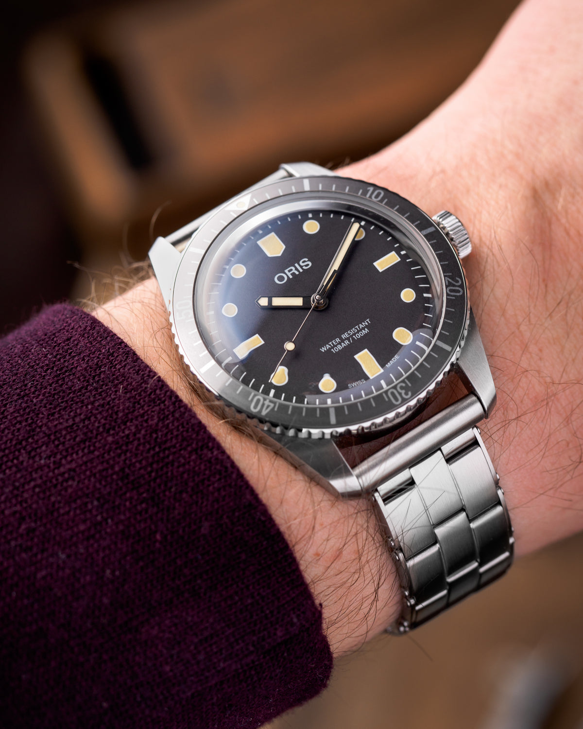 The Forstner Rivet Bracelet - Stretch or Solid Links