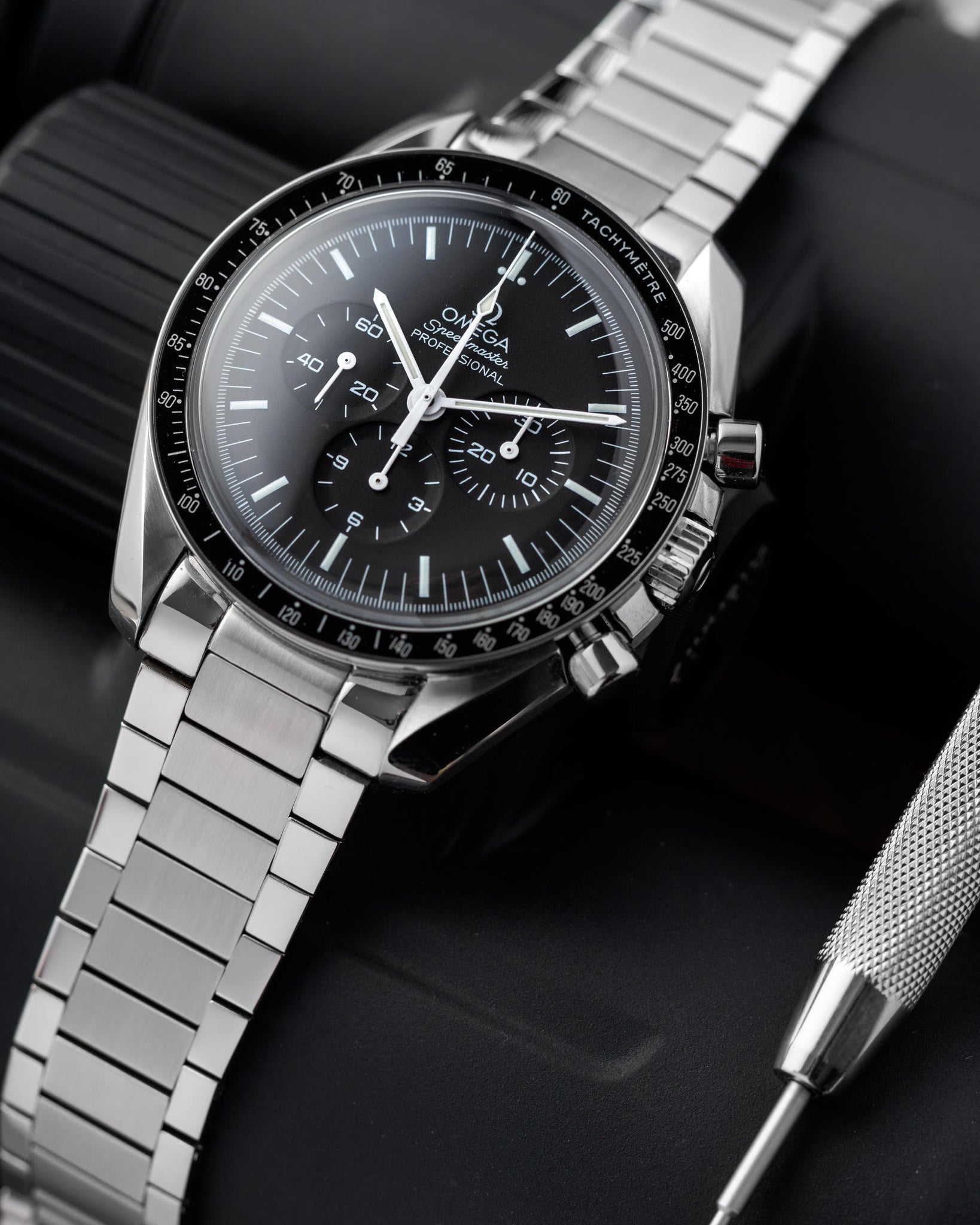 Forstner Flat Link Bracelet for Omega Speedmaster