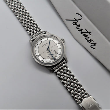 Forstner 【5連】Beads of Rice 19mm Forstner 5-Row Beads of Rice Stainless Steel Watch Bracelet