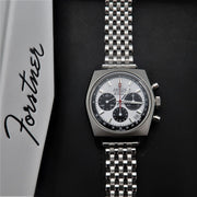 Forstner 【5連】Beads of Rice 19mm Forstner 5-Row Beads of Rice Stainless Steel Watch Bracelet
