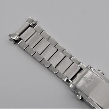 Contemporary Flat Link Bracelet for Omega Seamaster, Aqua Terra