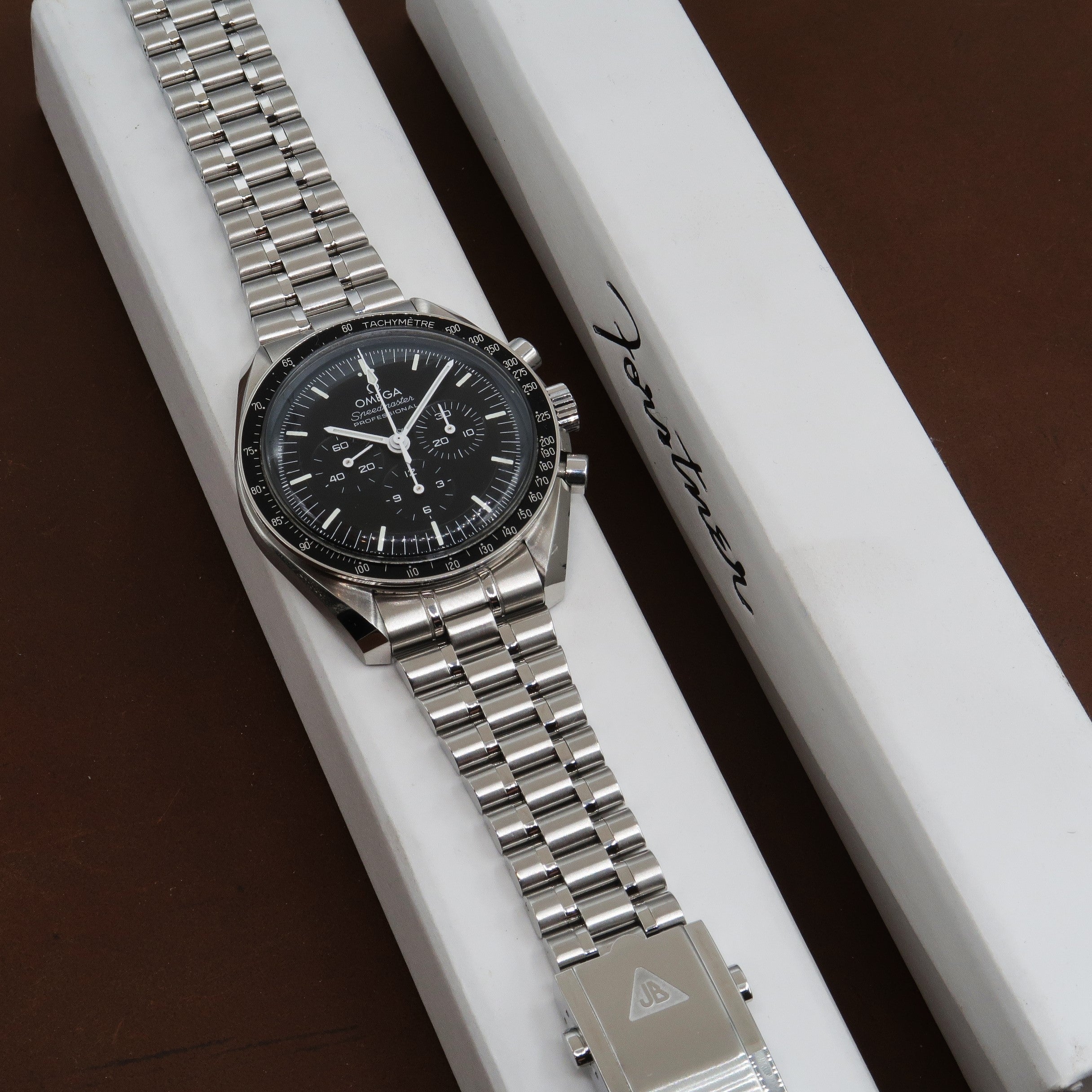 Omega moonwatch bracelet hot sale