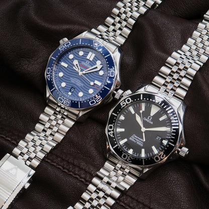 Model J Bracelet for Omega Seamaster, Aqua Terra, Railmaster, and Planet Ocean